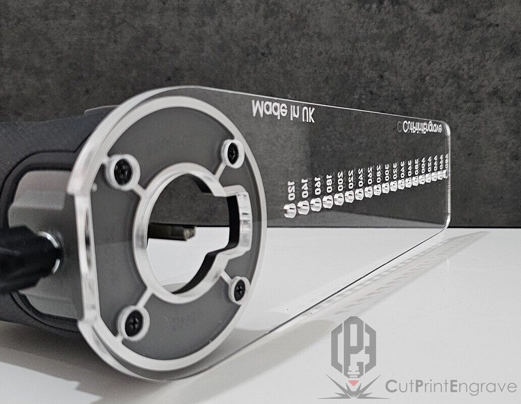 Large Circle Jig Base Plate For Milwaukee M18 FUEL 18V Cordless Plunge Router