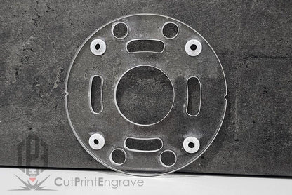 Round Shape DeWalt Router Base Plate For DCW600 DCW604 D26200 Cordless Plunge