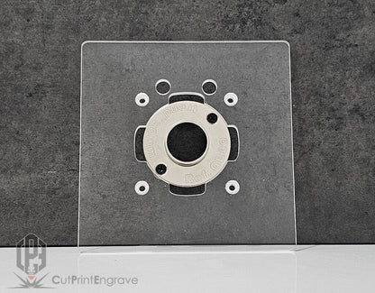 Dewalt DCW600 Trimmer Router Trend Guide Bush Adaptor Base Plate - 145mm x 145mm