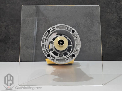 Dewalt DCW600 Trimmer Router Trend Brass Guide Bush Adaptor Base Plate 195x195mm