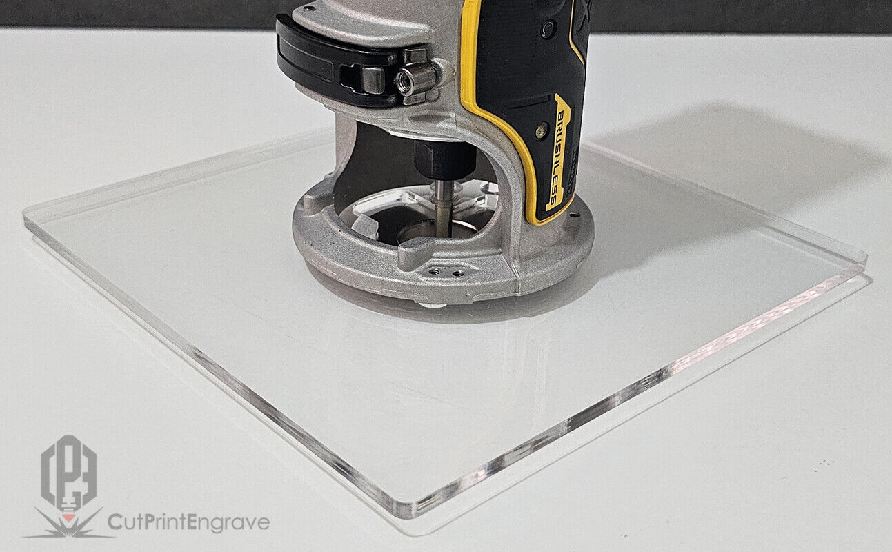 Dewalt DCW600 Trimmer Router Trend Guide Bush Adaptor Base Plate - 4 sizes