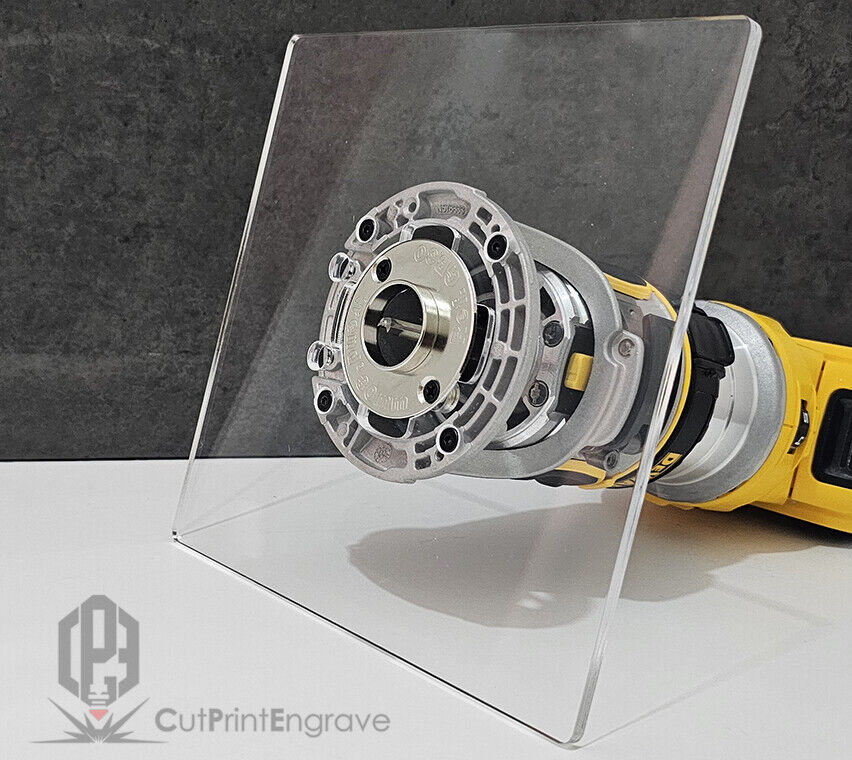 Dewalt DCW600 Trimmer Router Trend Guide Bush Adaptor Base Plate - 4 sizes