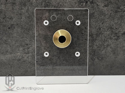 Dewalt DCW600 Trimmer Router Trend Brass Guide Bush Adaptor Base Plate - 4 sizes