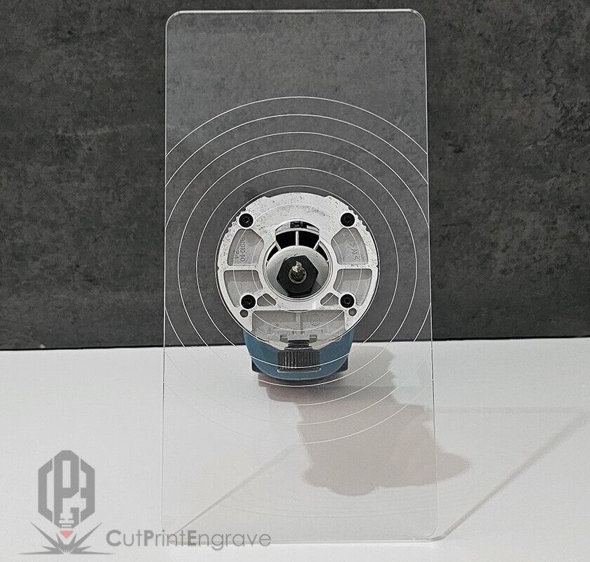 Rectangular Router Base Plate For Makita DRT50 RT0700X RT0702 KATSU 145x290mm