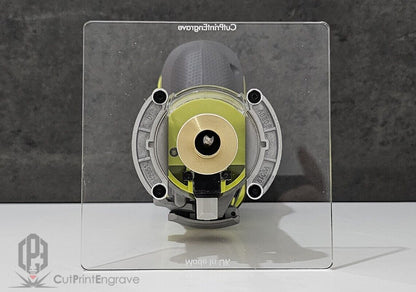 RYOBI ONE+ 18V P601 PCL4424B Trimmer Router Brass Guide Bush Adaptor Base Plate