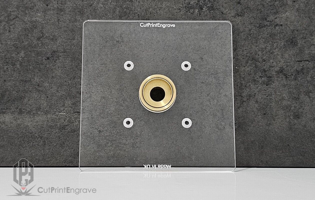 RYOBI ONE+ 18V P601 PCL4424B Trimmer Router Brass Guide Bush Adaptor Base Plate