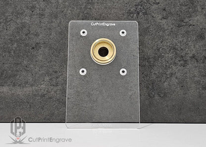 RYOBI ONE+ 18V P601 PCL4424B Trimmer Router Brass Guide Bush Adaptor Base Plate