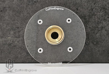 RYOBI ONE+ 18V P601 PCL4424B Trimmer Router Brass Guide Bush Adaptor Base Plate