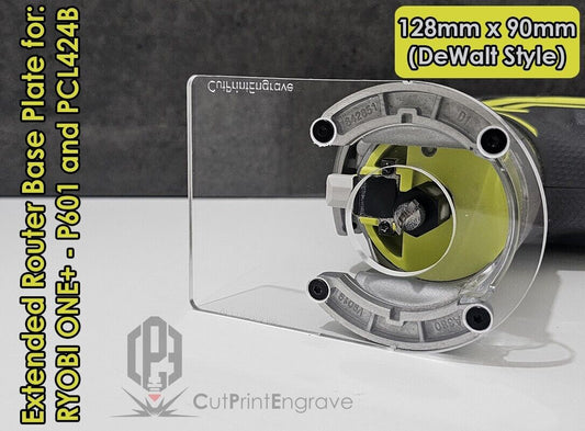 Ryobi ONE+ 18V Trimmer Router Extended Router Sub BASE PLATE P601 and PCL424B