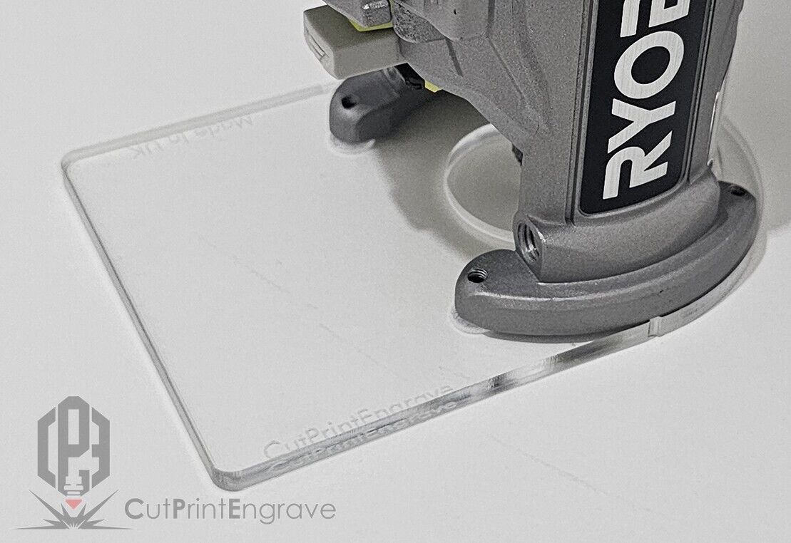 Ryobi ONE+ 18V Trimmer Router Extended Router Sub BASE PLATE P601 and PCL424B
