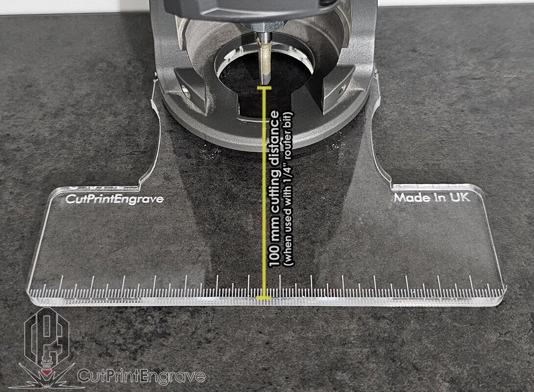 Redesigned Router Sub Base Plate For Milwaukee M18 FUEL Router 18V Plunge