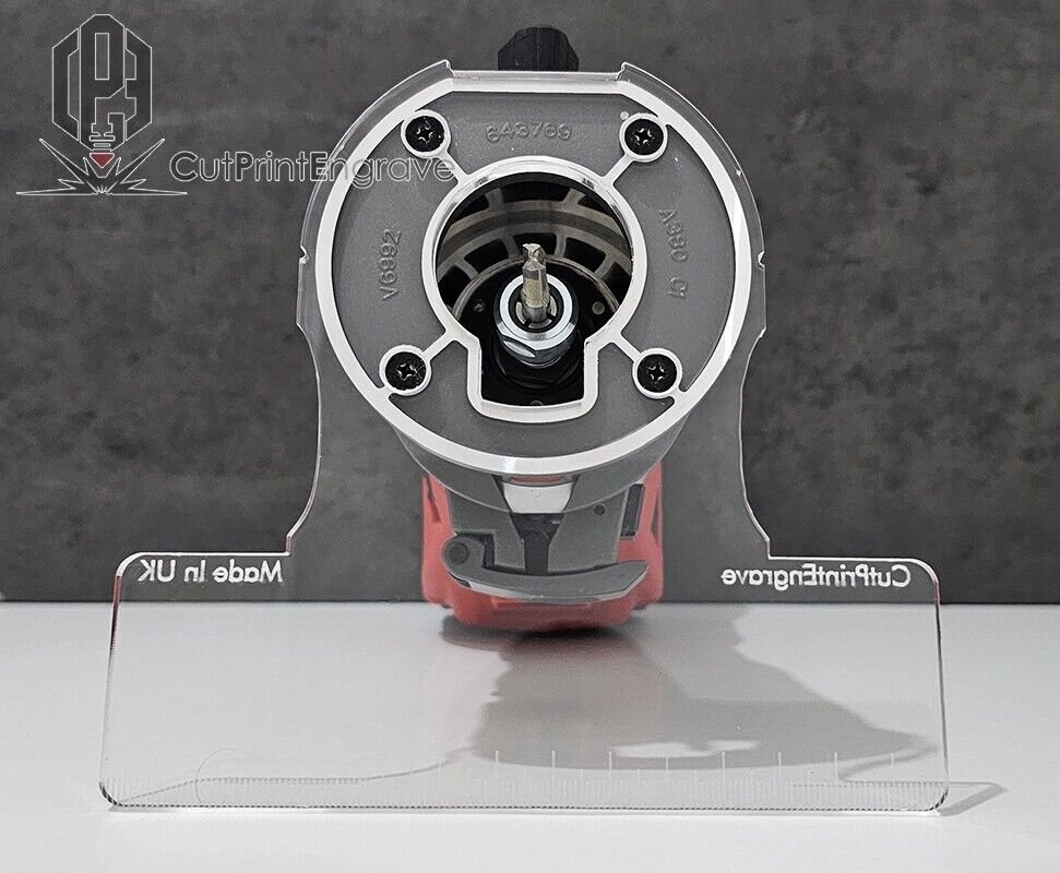Redesigned Router Sub Base Plate For Milwaukee M18 FUEL Router 18V Plunge