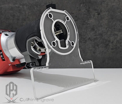 Redesigned Router Sub Base Plate For Milwaukee M18 FUEL Router 18V Plunge