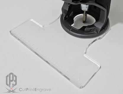 Redesigned Router Sub Base Plate For Milwaukee M18 FUEL Router 18V Plunge