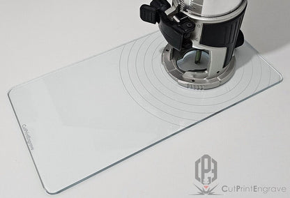 Rectangular Router Base Plate For Makita DRT50 RT0700X RT0702 KATSU 145x290mm
