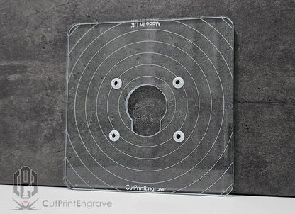 Rectangular Router Base Plate For Makita DRT50 RT0700X RT0702 KATSU 145x145mm