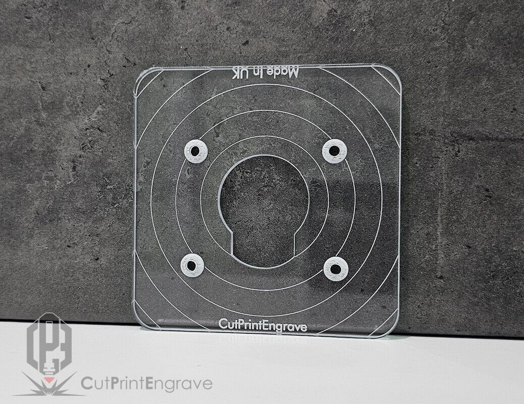Rectangular Router Base Plate For Makita DRT50 RT0700X RT0702 KATSU 103x103mm