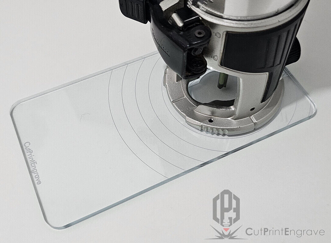 Rectangular Router Base Plate For Makita DRT50 RT0700X RT0702 KATSU WORX-7 TYPES
