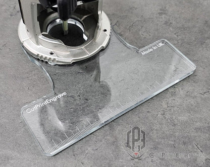 Redesigned Makita Router Base Plate For DRT50 RT0700X RT0702 KATSU WORX Plung