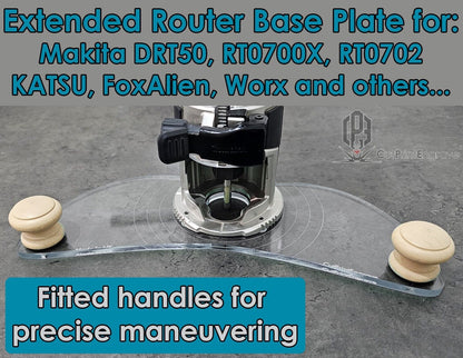 Handle Makita Trimmer Router Base Plate Plate 4 DRT50 RT0700X RT0702 KATSU WORX