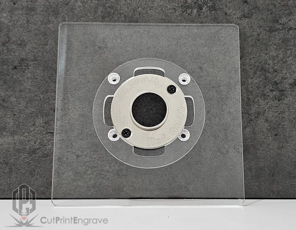 Makita DRT50 RT0700 KATSU Router Trend Guide Bush Adaptor Base Plate 145 x 145mm