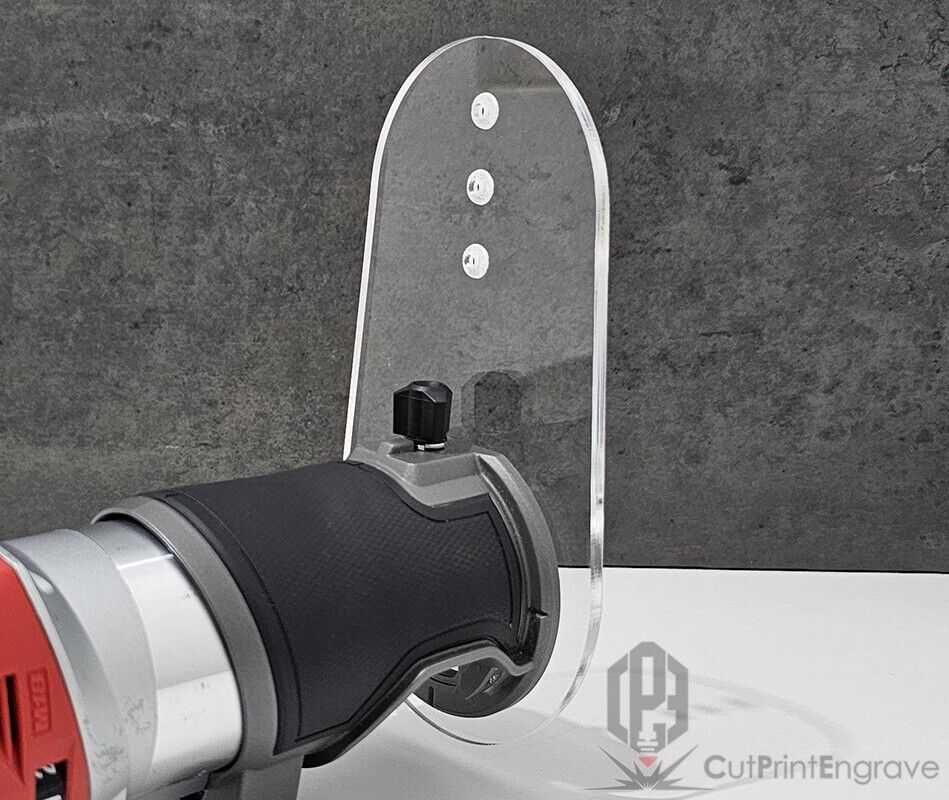 Extended Extra Strong Router Sub BASE PLATE for Milwaukee M18 FUEL Router 18V