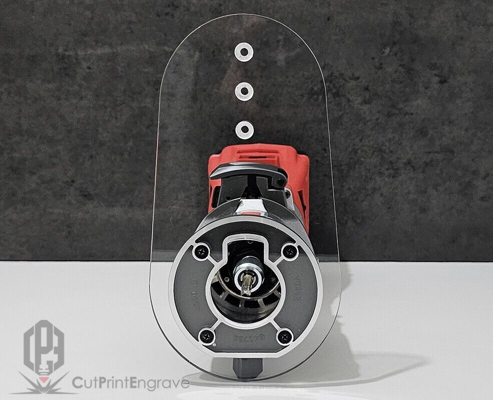 Extended Extra Strong Router Sub BASE PLATE for Milwaukee M18 FUEL Router 18V