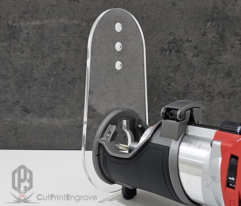 Extended Extra Strong Router Sub BASE PLATE for Milwaukee M18 FUEL Router 18V