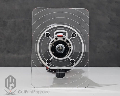 Rectangular Router Trimmer Base Plate 4 Milwaukee M18 FUEL Router 18V 103x145mm
