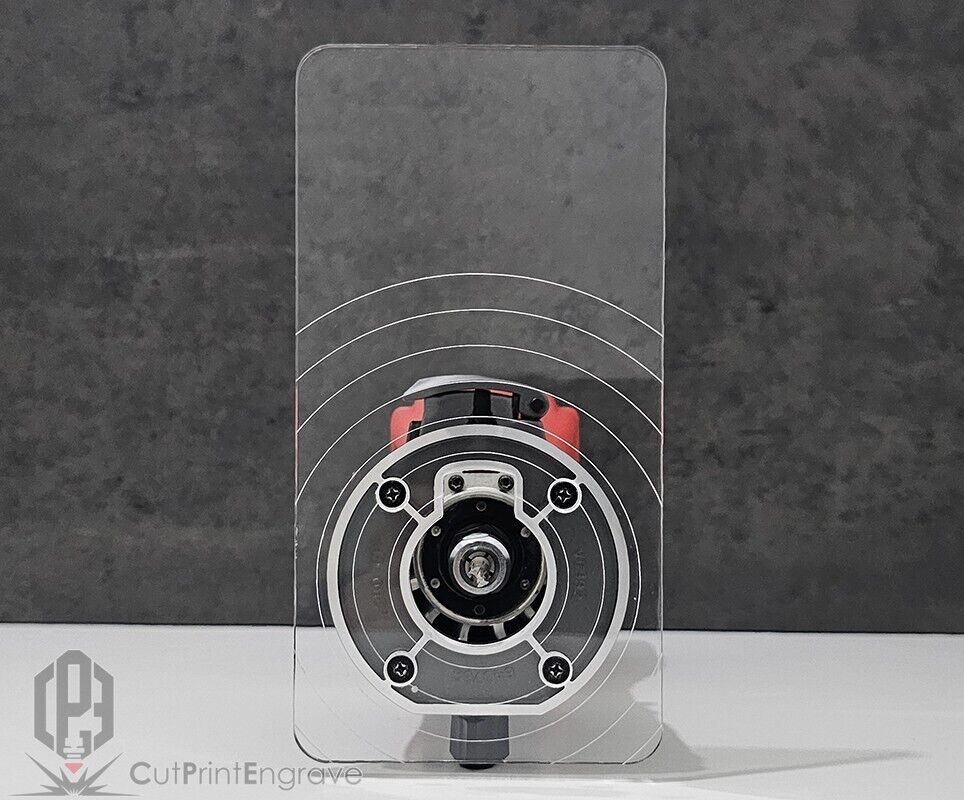Rectangular Router Trimmer Base Plate 4 Milwaukee M18 FUEL Router 18V 200x103mm