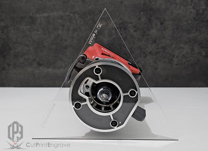 Milwaukee M18 FUEL Compatible Triangular Pattern Router Replacement Base 7"-12"