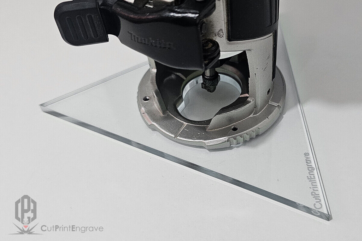 Makita Katsu Worx Compatible Triangular Pattern Router Replacement Base 7" - 12"