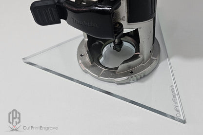 Makita Katsu Worx Compatible Triangular Pattern Router Replacement Base 7" - 12"