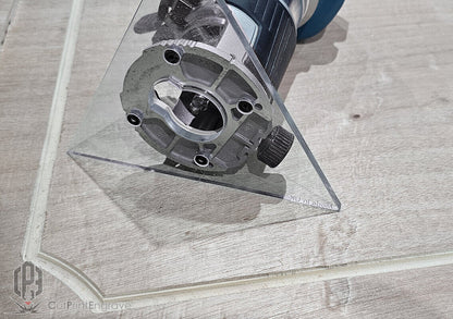 Makita Katsu Worx Compatible Triangular Pattern Router Replacement Base 7" - 12"