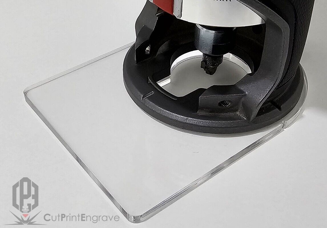 Router Trimmer Extended Replacement Base Plate For Milwaukee M18 FUEL 18V