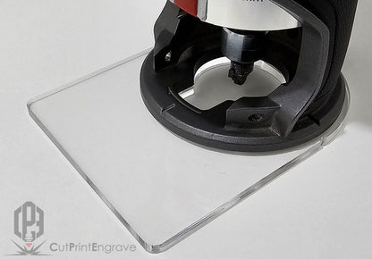Router Trimmer Extended Replacement Base Plate For Milwaukee M18 FUEL 18V