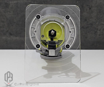 Rectangular Router Trimmer Base Plate For RYOBI ONE+ 18V P601 PCL4424 103x145mm