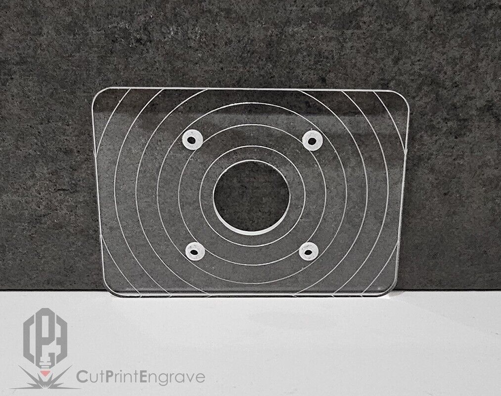 Rectangular Router Trimmer Base Plate For RYOBI ONE+ 18V P601 PCL4424 103x145mm