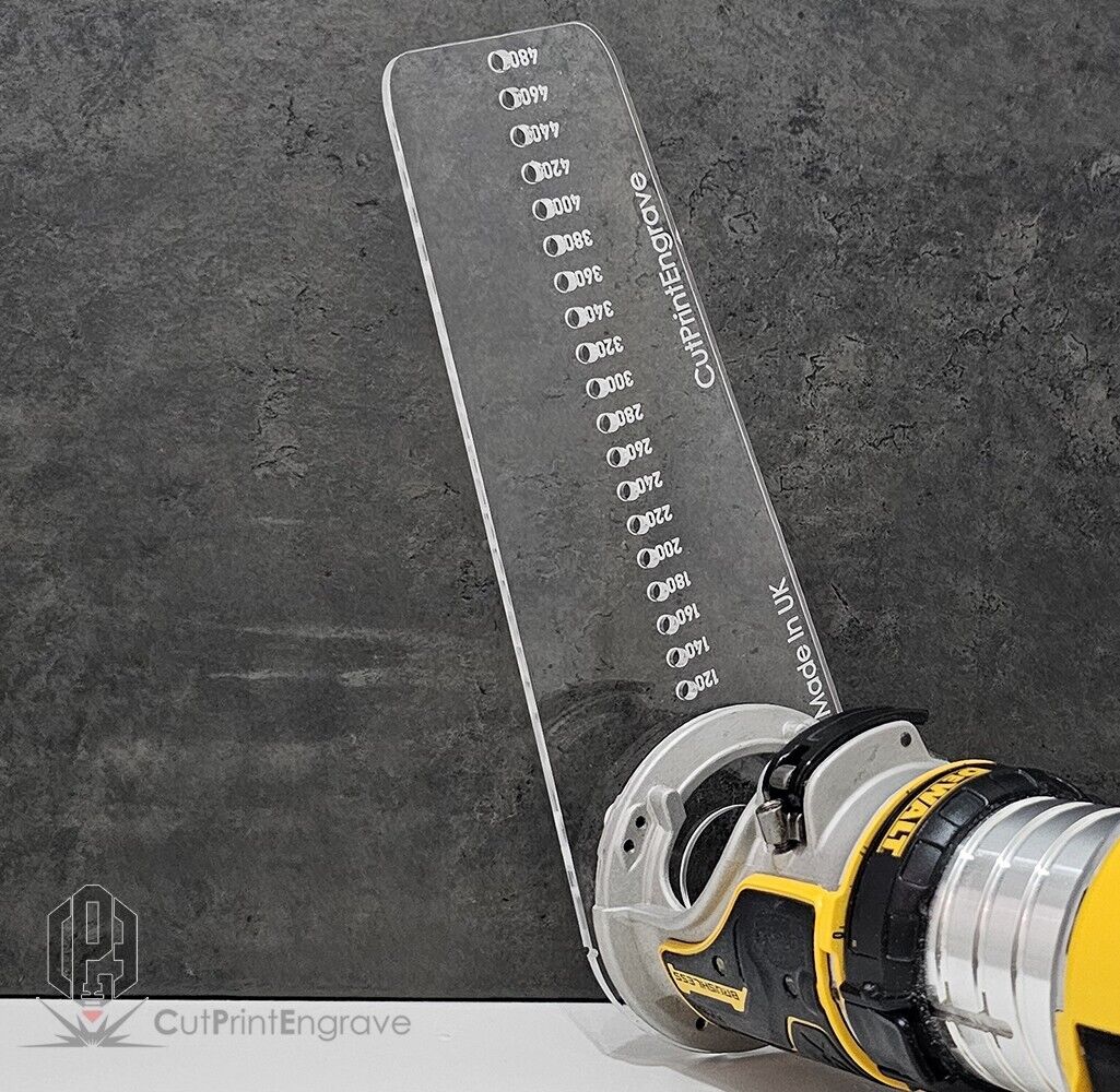 Large Circle Jig for DeWalt DCW600 DCW604 D26200 Cordless Plunge Router Base Pla