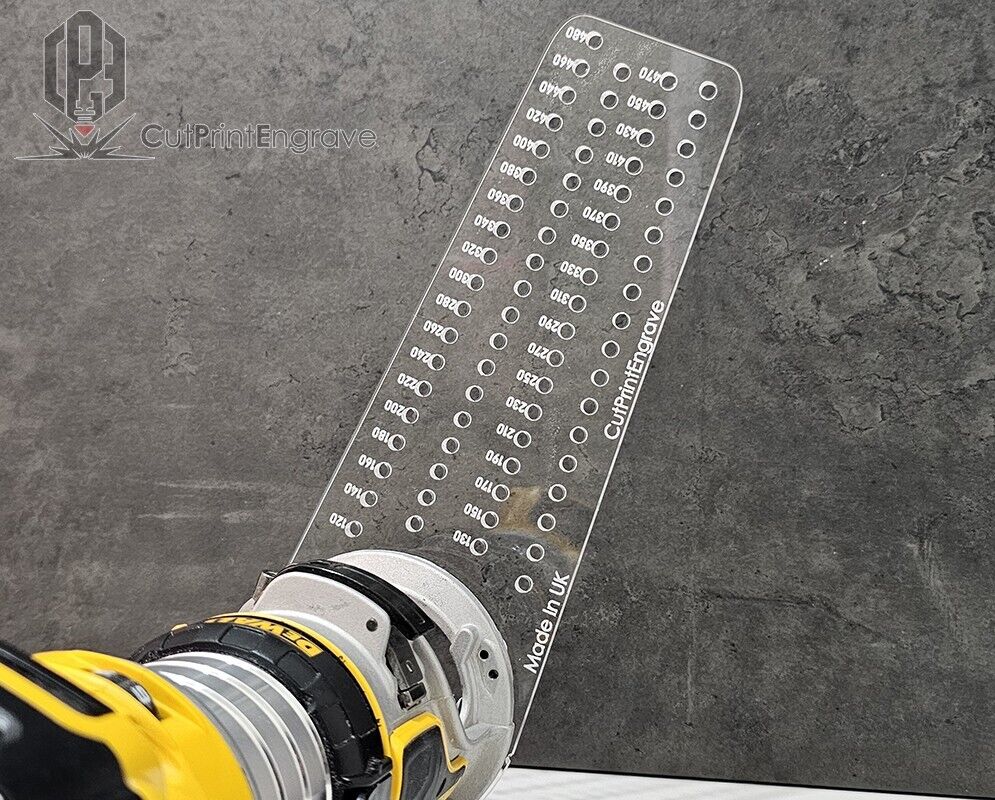 Large Circle Jig for DeWalt DCW600 DCW604 D26200 Cordless Plunge Router Base Pla
