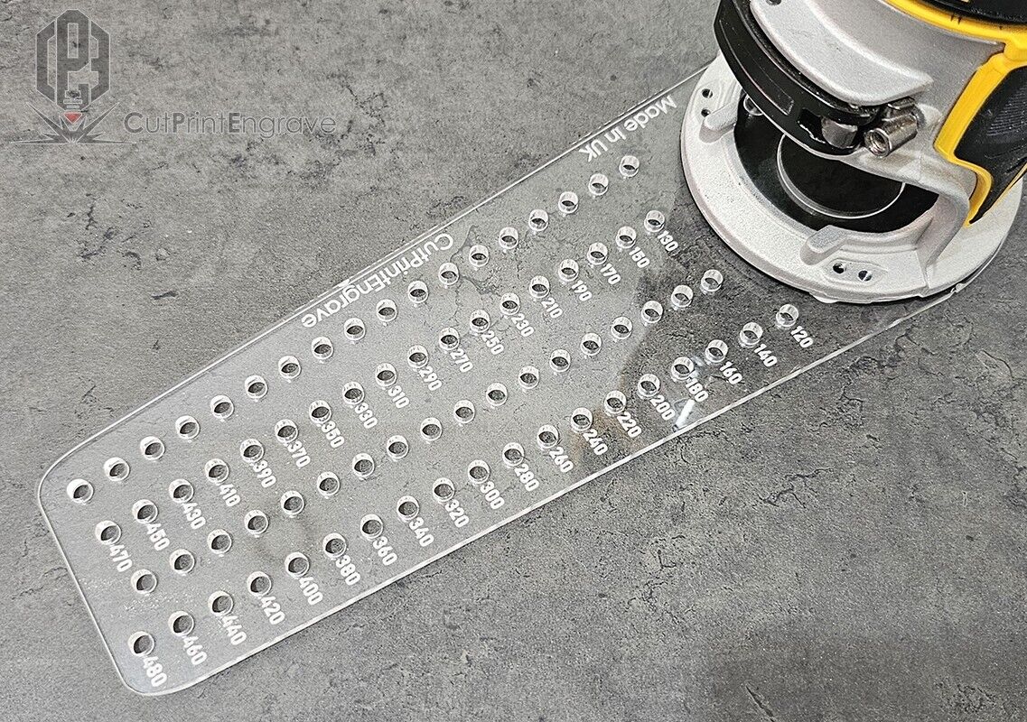 Large Circle Jig for DeWalt DCW600 DCW604 D26200 Cordless Plunge Router Base Pla
