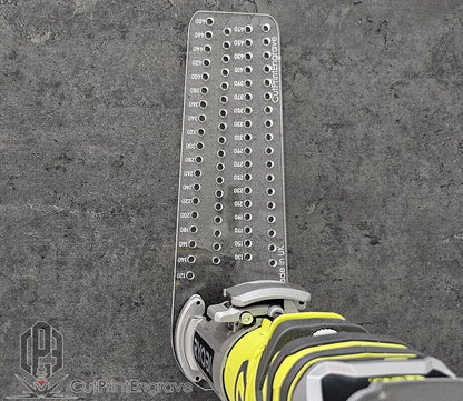 Large Circle Jig 4 RYOBI ONE+ 18V P601 PCL4424 Cordless Plunge Router Base Plate