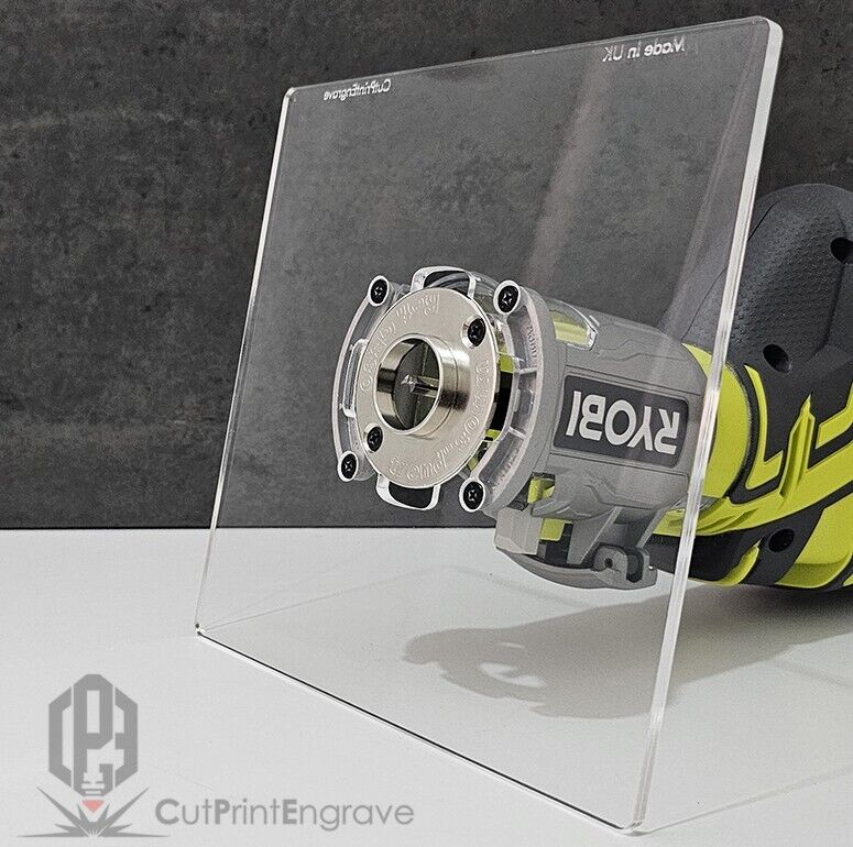 RYOBI ONE+ 18V P601 PCL4424B Trimmer Router Trend Guide Bush Adaptor Base Plate