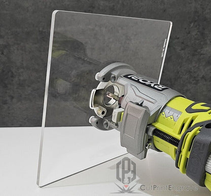 RYOBI ONE+ 18V P601 PCL4424B Trimmer Router Trend Guide Bush Adaptor Base Plate