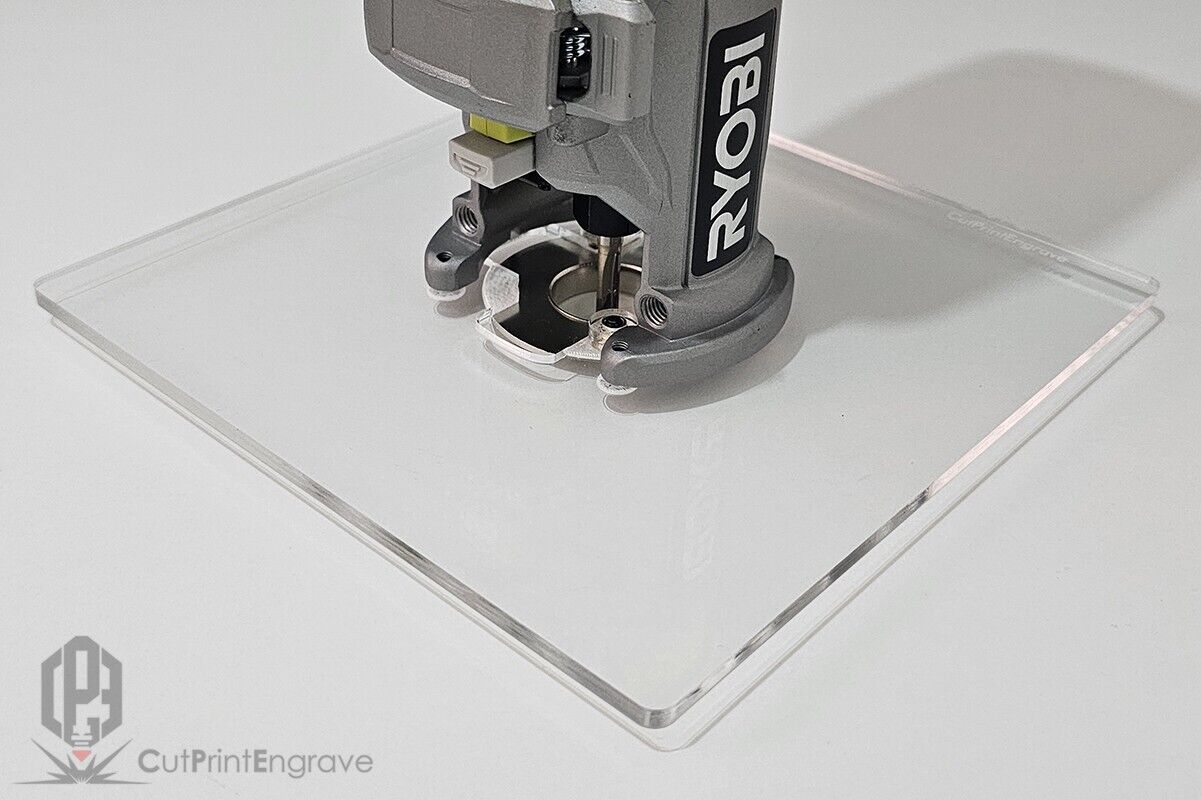 RYOBI ONE+ 18V P601 PCL4424B Trimmer Router Trend Guide Bush Adaptor Base Plate