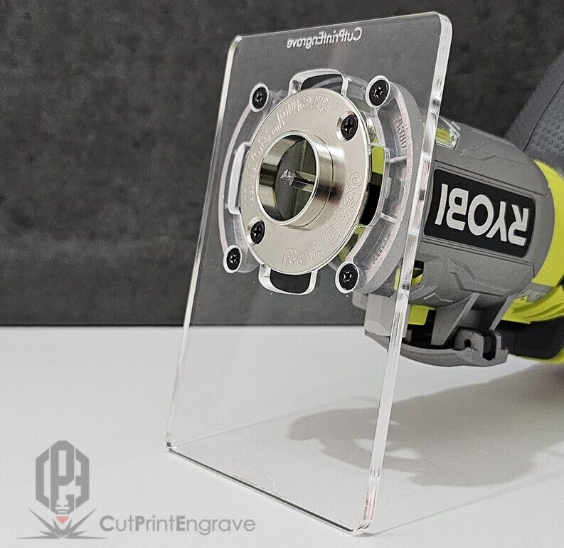 RYOBI ONE+ 18V P601 PCL4424B Trimmer Router Trend Guide Bush Adaptor Base Plate