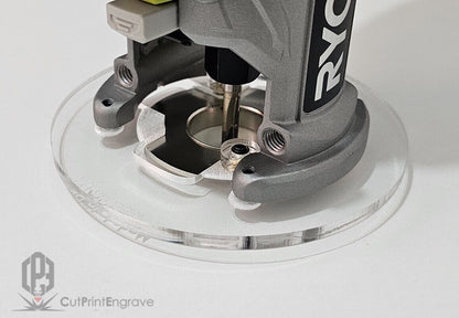 RYOBI ONE+ 18V P601 PCL4424B Trimmer Router Trend Guide Bush Adaptor Base Plate
