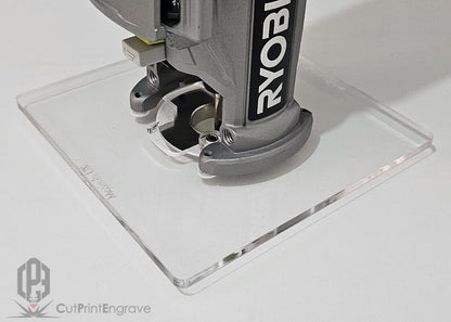 RYOBI ONE+ 18V P601 PCL4424B Trimmer Router Trend Guide Bush Adaptor Base Plate
