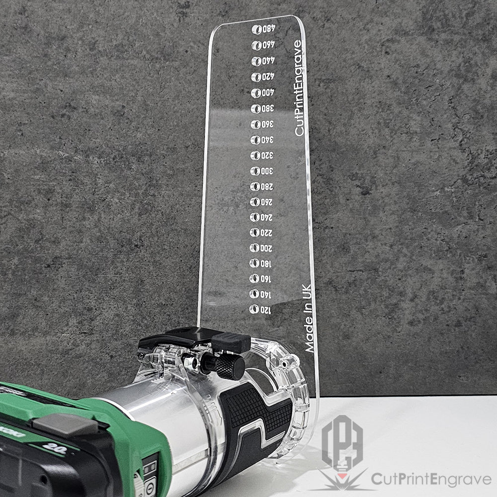 Large Circle Jig 4 HIKOKI/Metabo Trimmer 18V Cordless Router Base Plate