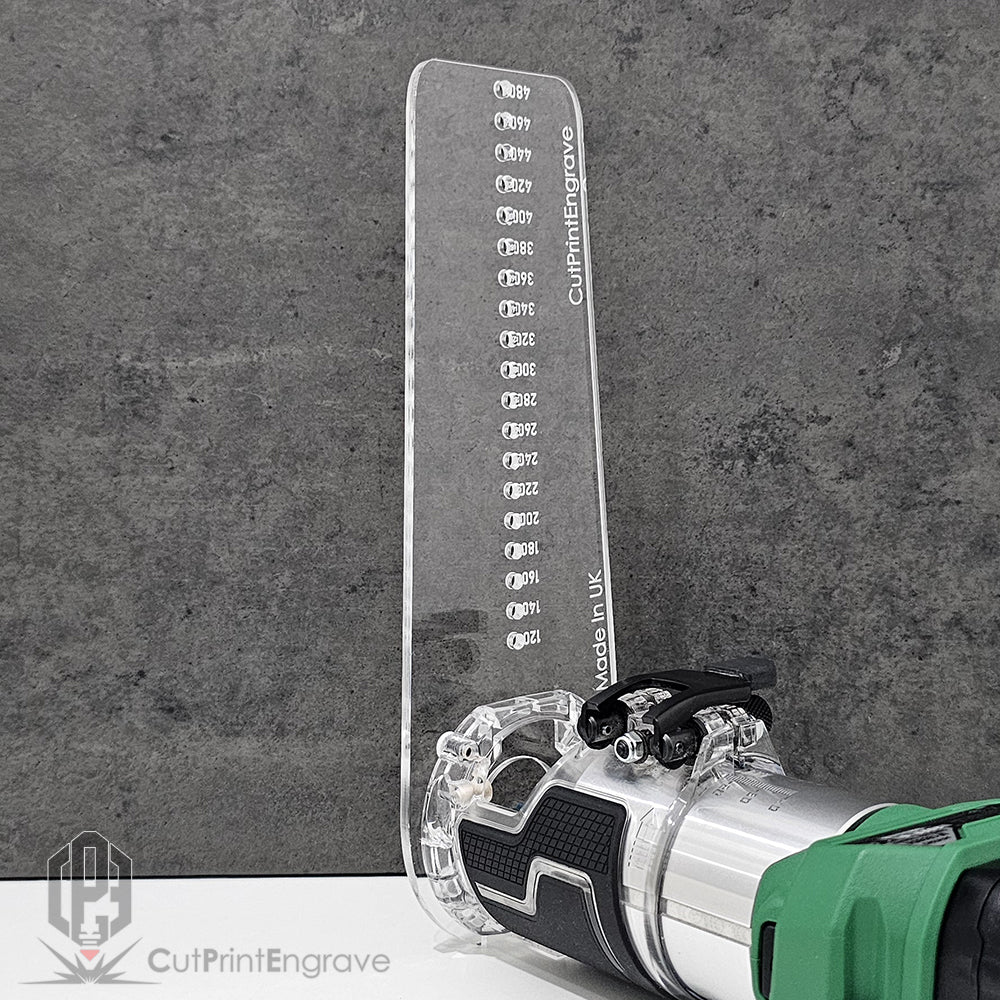 Large Circle Jig 4 HIKOKI/Metabo Trimmer 18V Cordless Router Base Plate